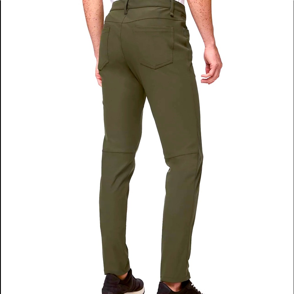 lululemon athletica Olive Green Men's Dress Pants